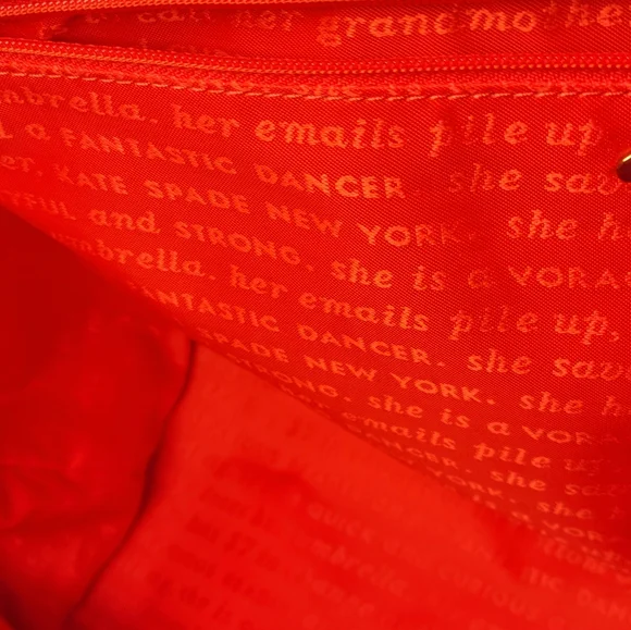 KATE SPADE Large Ellison Avenue Sophie Tote with Storybook Lining - Picture 7 of 9